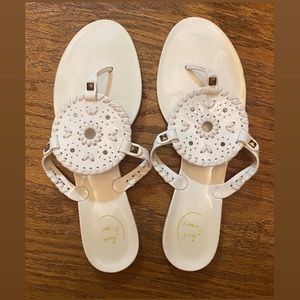 White jack rogers size 11